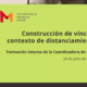 Webinar formativo mentoría social